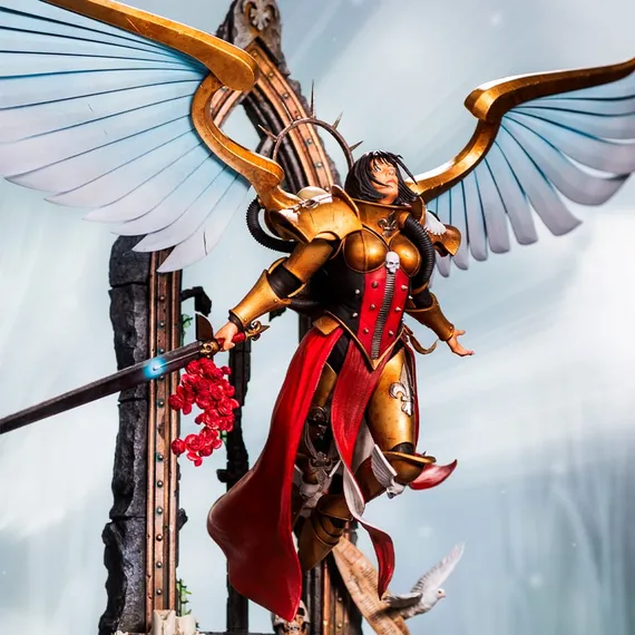 Статуэтка Святой Селестины 1:6 по вселенной Вархаммер 40K от Вета Воркшоп/ Weta Workshop Warhammer 40K Celestine the Living Saint 1:6 Statue