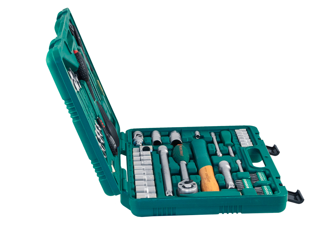 S04H52460S Набор инструмента универсальный 1/4", 1/2"DR, 60 предметов