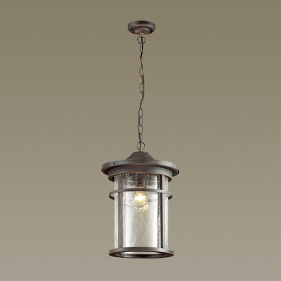 4044/1 NATURE ODL18 699 коричневый/патина Уличный светильник-подвес IP44 E27 60W 220V VIRTA