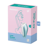 Голубой вакуумный массажер 9см Satisfyer Love Breeze Blue J2018-127-1