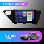 Teyes CC4 Pro 10,2" для Toyota Camry 2018+ (прав)
