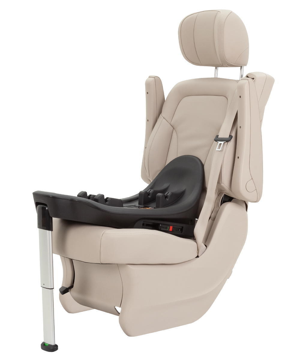 Коляска Carrello Alfa CRL-6522 2025 Ammonite AY329 Pro Absolute Black с базой Isofix 4 в 1 Honey Beige