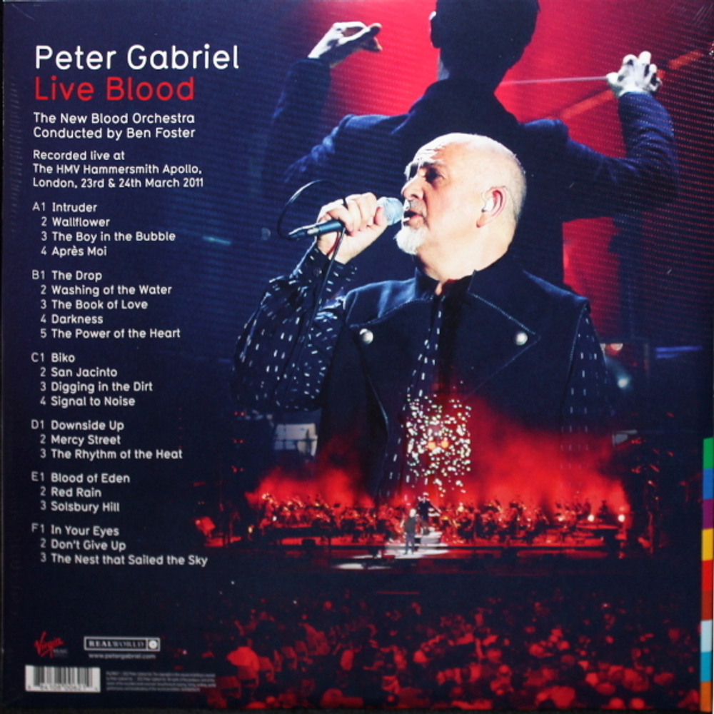 Peter Gabriel / Live Blood (Coloured Vinyl)(3LP)