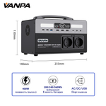 Электростанция портативная 220В 360Wh 400W 150000 mAh VANPA