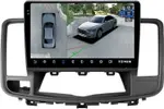 Магнитола для Nissan Teana J32 2008-2013 (ШГУ цветной) - Teyes CC3-2K-360 монитор 10.36" 2K QLED на Android 10, Быстрая, CarPlay, 4G SIM-слот, 4 камеры в комплекте