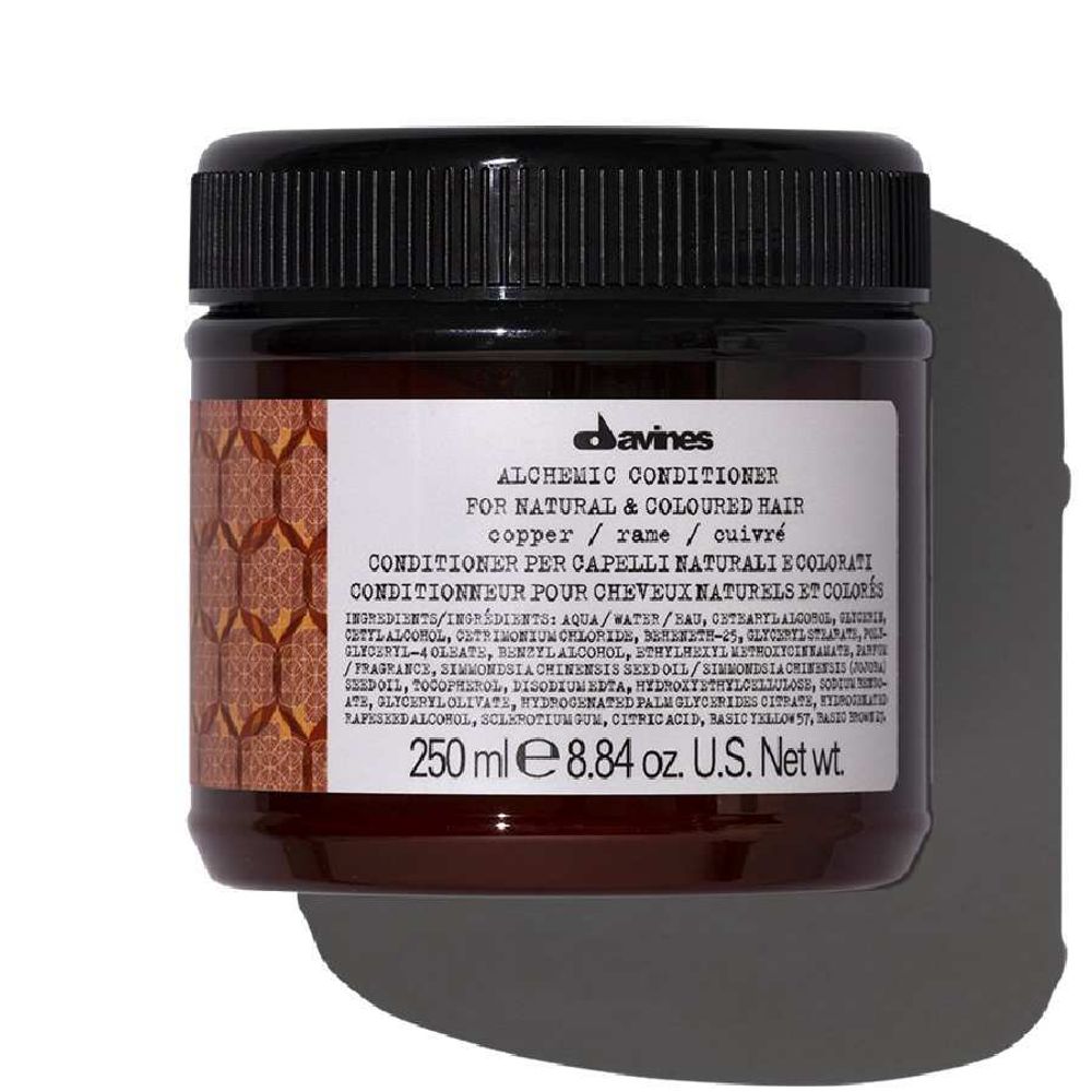 Davines ALCHEMIC CONDITIONER FOR NATURAL AND COLOURED HAIR /кондиционер "Алхимик" для натуральных и окрашенных волос (Медный)