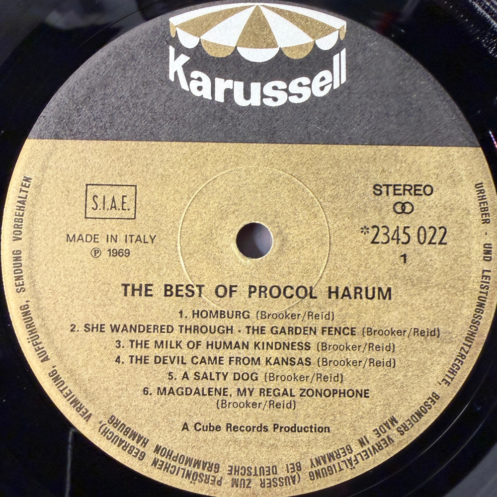 Procol Harum - The Best (Италия 1972г.)