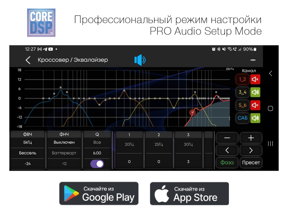 Головное устройство Aura AMH-879DSP - BUZZ Audio