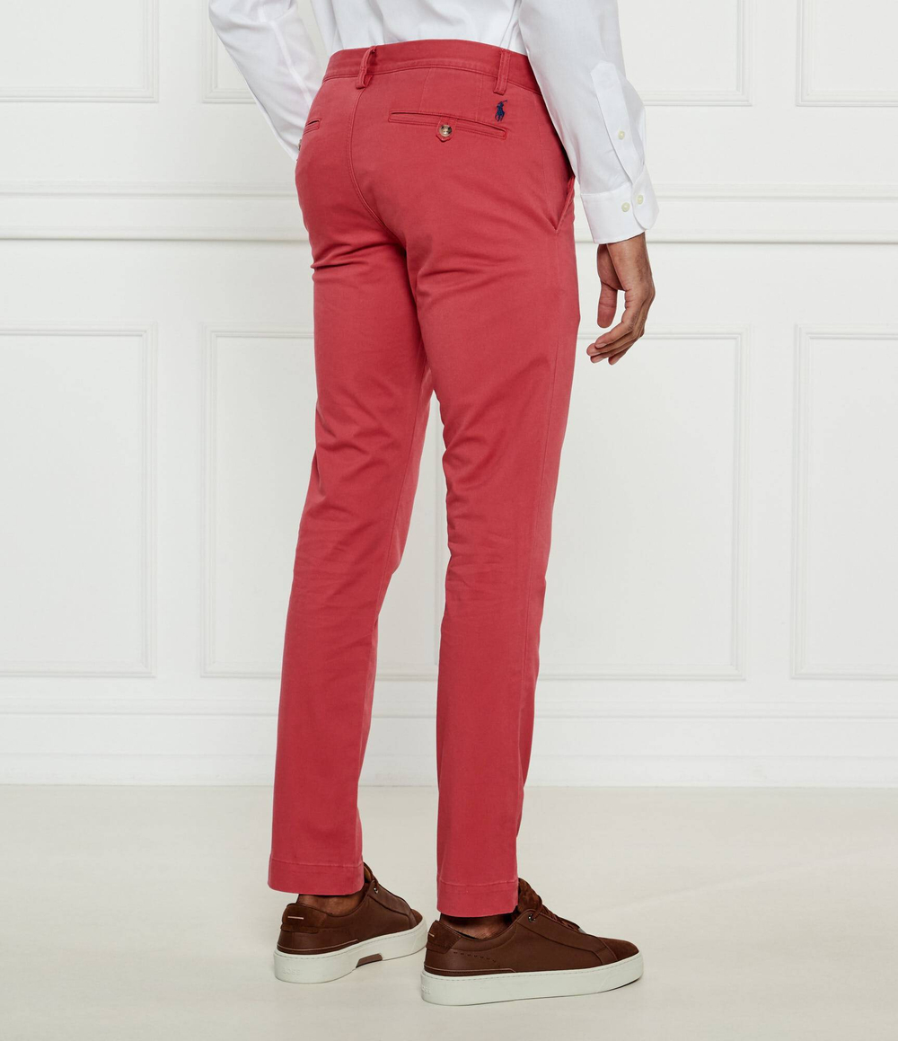 Чиносы Bedfort POLO RALPH LAUREN - малиновый(710704176)