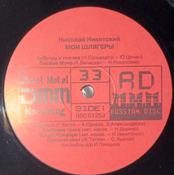 Виниловая пластинка Николай Никитский –Мои Шлягеры (Мелодия) LP