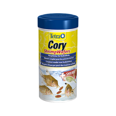 Tetra Cory Shrimp Wafers корм-пластинки с добавлением креветок для сомиков-коридорасов 100 мл