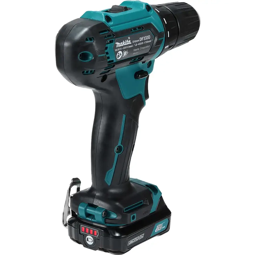 Аккумуляторная дрель-шуруповерт CXT ® + набор бит B-28905 Makita DF333DWYE4