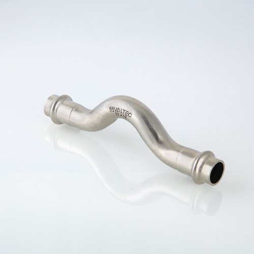 Пресс-обвод двухраструбный из нержавеющей стали AISI 304, VT.INOX-PRESS, VALTEC