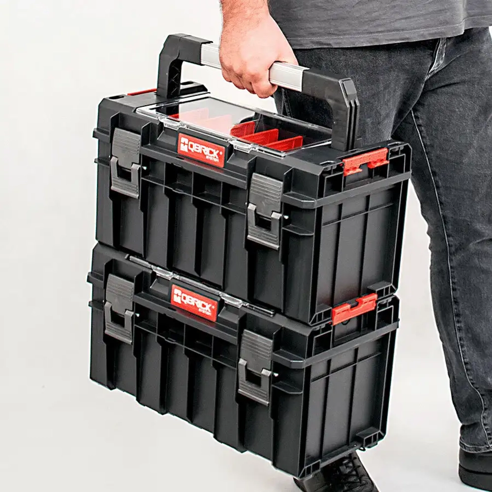 Ящик для инструмента System PRO 500 Expert, с регулируемыми разделителями QBRICK SKRQPRO500CZAPG001