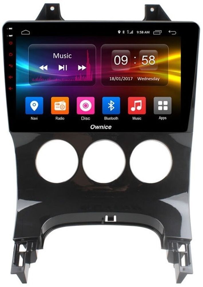 Магнитола для Peugeot 3008 2010-2016 (кондиционер) - Kuberg OL-9965-M IPS, Android 10, 4G SIM-слот