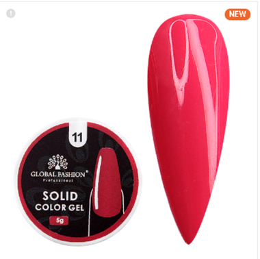 ГЕЛЬ-КРАСКА ПОВЫШЕННОЙ ПЛОТНОСТИ, SOLID COLOR GEL 5 ГР, 11