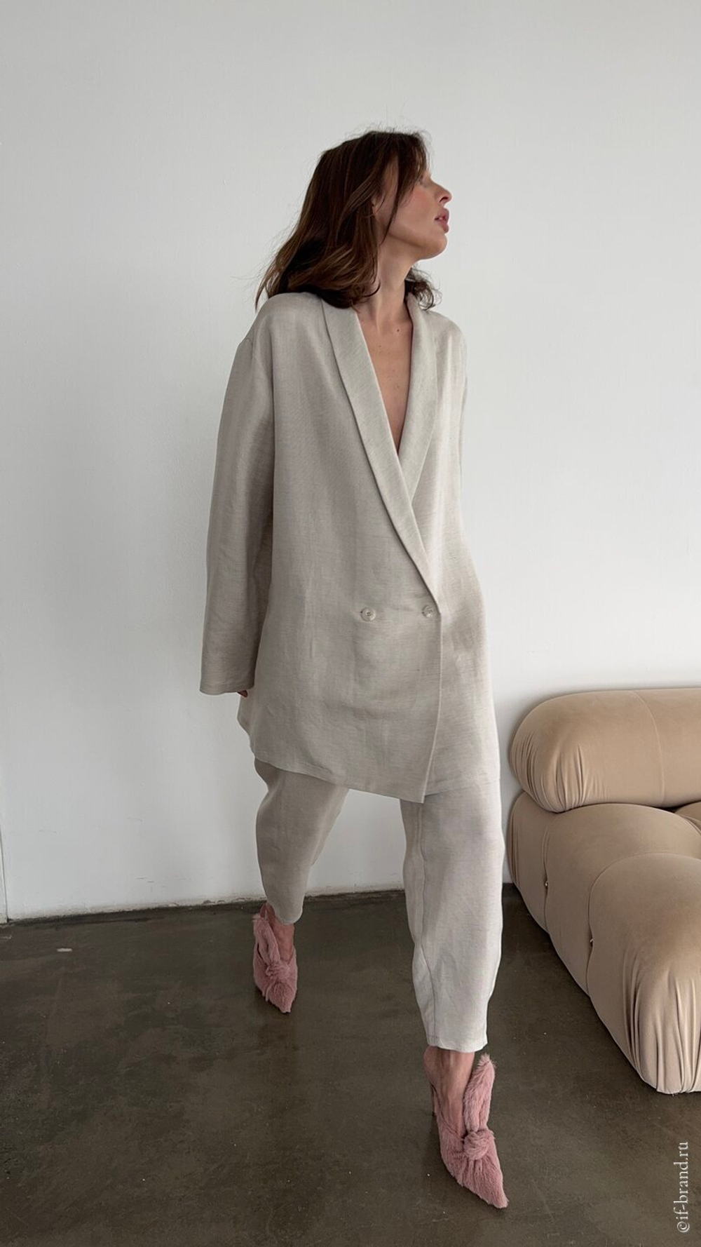 брюки TIERRY linen