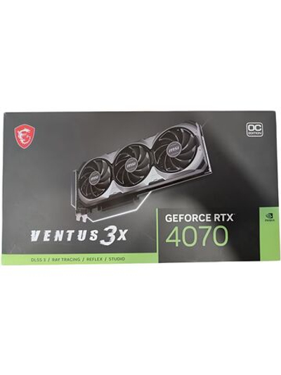 Видеокарта MSI GeForce RTX 4070 VENTUS 3X E OC 12Gb