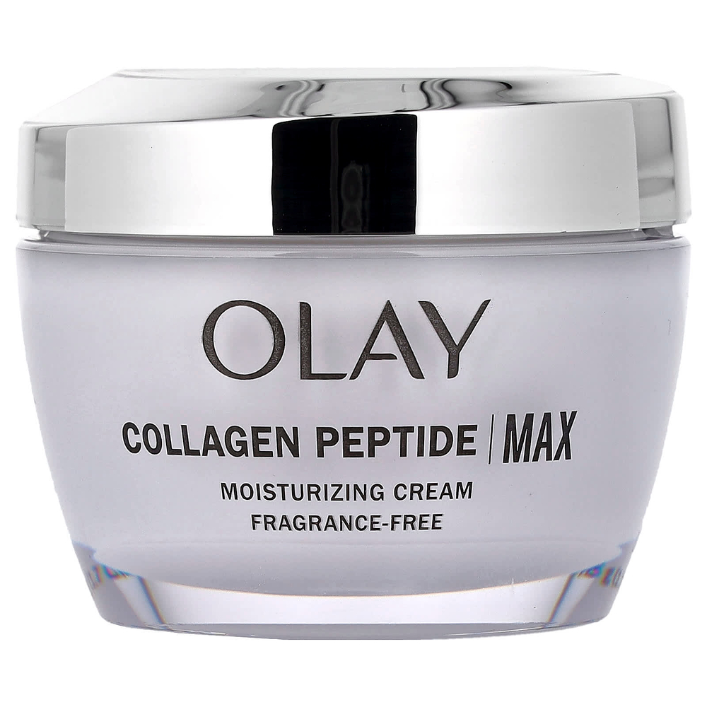 Olay, Collagen Peptide Max, увлажняющий крем, без отдушки, 48 г (1,7 унции)