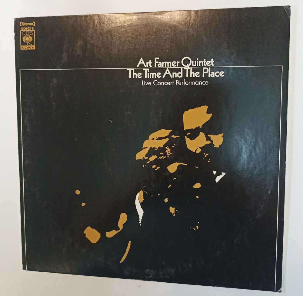 Винтажная виниловая пластинка LP Art Farmer Quintet The Time And The Place (Japan 1973)