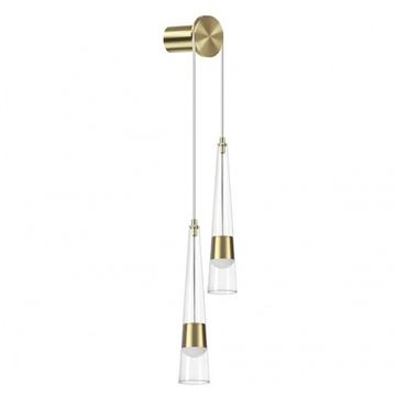 Светодиодный настенный светильник 24W 3000К 5043/24WL золото Lump Odeon Light