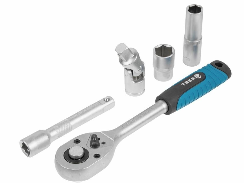 Набор головок и бит 94пр. TREK (1/4\, 1/2\", 6 граней) (TR13094)"