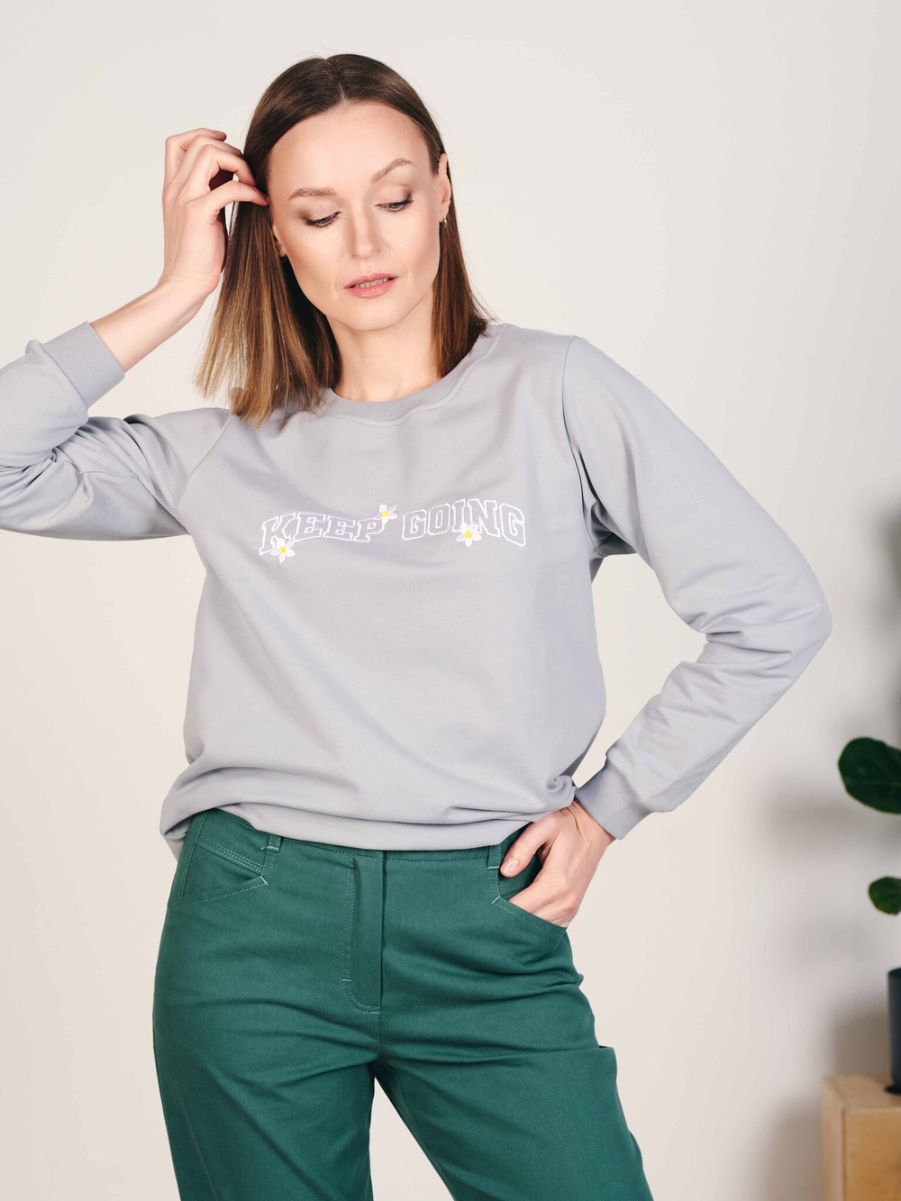 Свитшот женский трикотажный Fleur de Vie