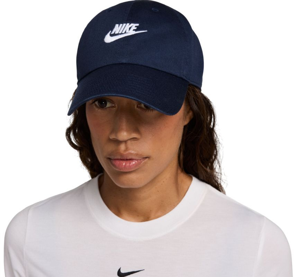 Теннисная кепка Nike Club Unstructured Futura Wash - небесный