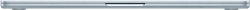 Ноутбук Apple MacBook Air A3241 M4 10 core 16Gb SSD512Gb/10 core GPU 15.3" Liquid Retina (2880x1864) macOS lt.blue WiFi BT Cam (MC7C4LL/A)