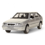 Модель ин. мет. "Lada-2114 Samara" 12см. двери, багаж, серебрист, коробка 2114-12-SR (Технопарк)
