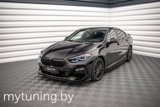 Сплиттер бампера переднего для BMW 2 серии F44 Gran Coupe M-Pack (19-...)
