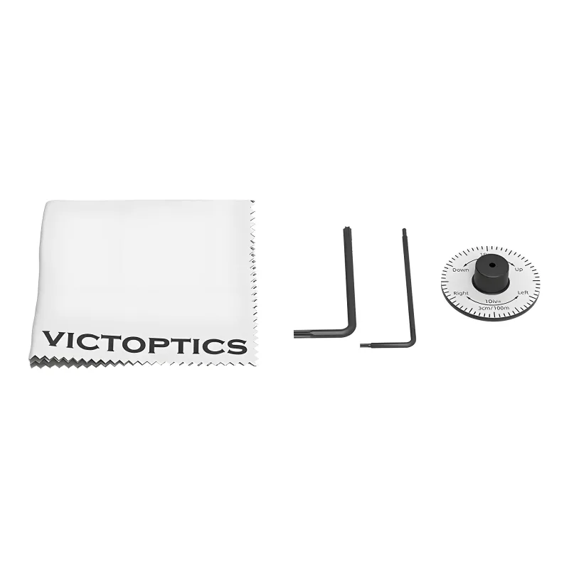 Коллиматор Vector Optics VictOptics SRD 1x20x25 Pistol, точка 3 МOA красная - салфетка и ключи