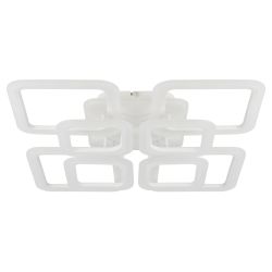 Светильник потолочный светодиодный Rivoli Iana 6202-702 155 Вт LED RGB 3000К-6000К модерн с пультом белый | Rivoli
