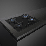 Встраиваемая варочная панель SMEG PV264B