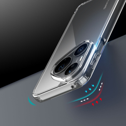 Усиленный прозрачный чехол для смартфона Huawei Pura 90 Pro, серия Clin Series от Dux Ducis