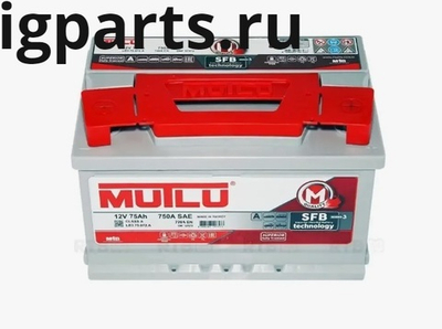 MUTLU SFB M3 75Ah R+ (низкий)