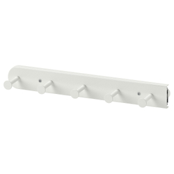 IKEA KOMPLEMENT  (ИКЕА КОМПЛЕМЕНТ)  -  Выдвижная многофункциональная вешалка - белая 35 см
