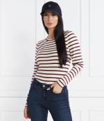 Блузка Tommy Hilfiger - бордовый(WW0WW40592)
