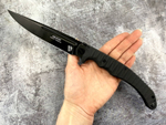 Большой складной нож Аватар Black на подшипниках, D2, 334-700424