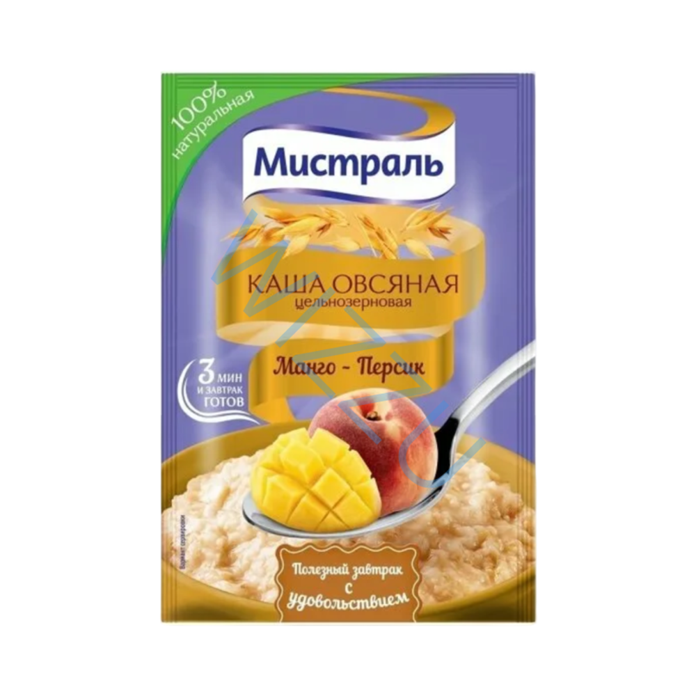 Каша овсяная Мистраль «Манго-Персик» 40г