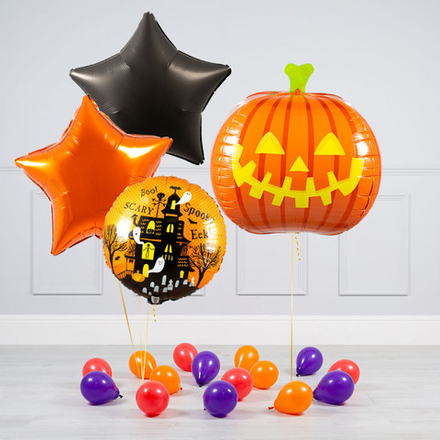 Сет из шаров "Тыква на Halloween"