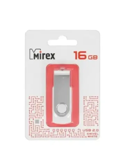 Память USB Flash 16 ГБ SWIVEL 13600-FMUSWT16 WHITE