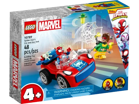 Конструктор LEGO Marvel 10789 Машина Человека-паука и Дока Ока