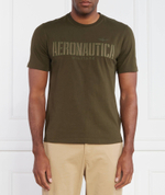 Футболка Aeronautica Militare - зеленый(TS2130J584)
