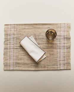 сервировочная салфетка из рами Zara Home