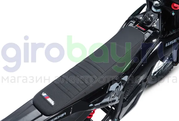 Электромотоцикл Эндуро WHITE SIBERIA BELLLUGA 001 3900W (60V/27Ah) - Чёрный фото №10