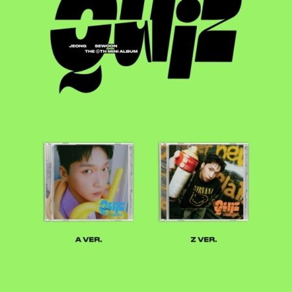 Альбом JEONG SE WOON - QUIZ 6th Mini Album JEWEL RANDOM Version