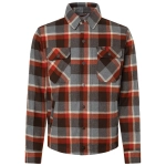 Рубашка мотоциклетная Rokker MEMPHIS Red/Grey