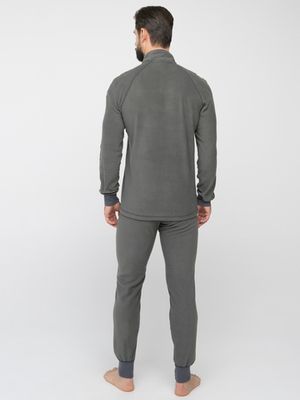 Термобелье Thermoline ZIP ткань Флис цвет Серый
