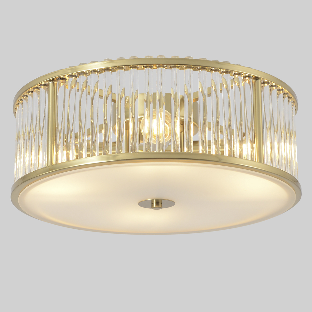 Светильник потолочный Crystal Lux AVENUE PL4 BRASS
